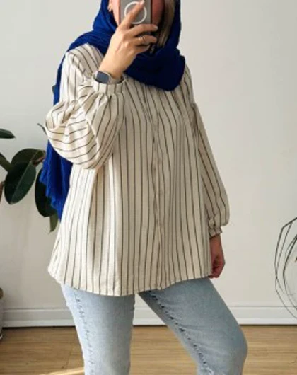 شومیز مانتویی عروسکی