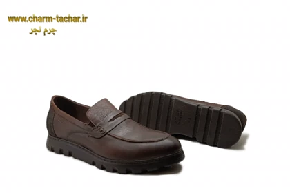 کفش کالج مردانه چرم طبیعی BL632