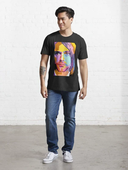 تیشرت nirvana نیروانا kurt-cobain-pop-art-ahmad-nusyirwan کد 174682