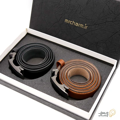 ست کمربند چرم مردانه mrc1211-39