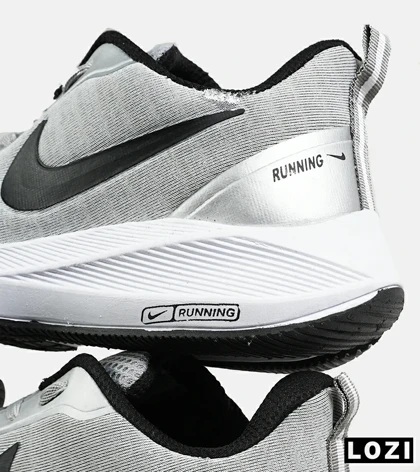 کفش کتانی مردانه و زنانه طوسی مشکی Nike guide 10