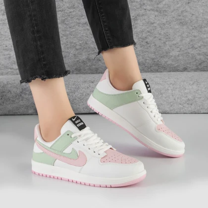 کفش و کتانی زنانه مدل دو نایک رنگ فسفری صورتی مدل نایک NIKE