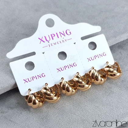 گوشواره مدل صدفی طلایی 20120