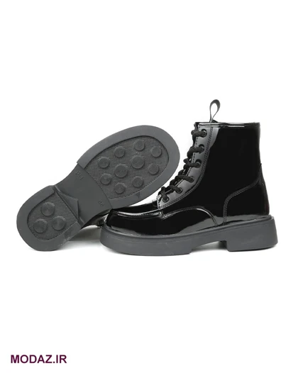 نیم بوت زنانه ورنی میو میو BOOT 8410