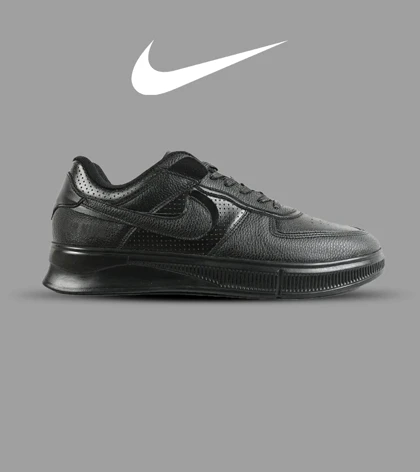 کفش کتانی مردانه و زنانه مشکی نایک NIKE AIR FORCE مدل 2028