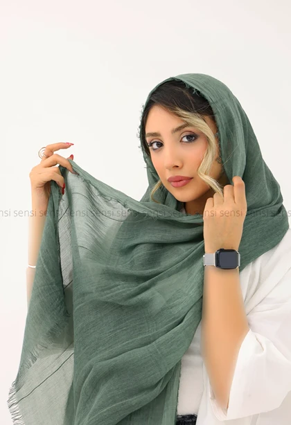 شال نخی خطی