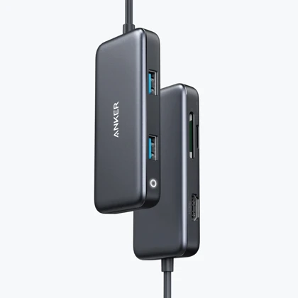 هاب تایپ سی 5 پورت یو اس بی 3.0 انکر A8334HA1