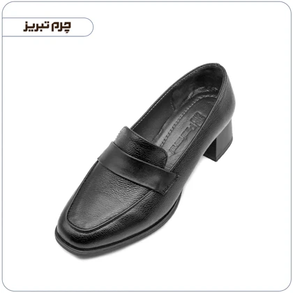 کفش پاشنه‌دار زنانه چرم مدل M1535