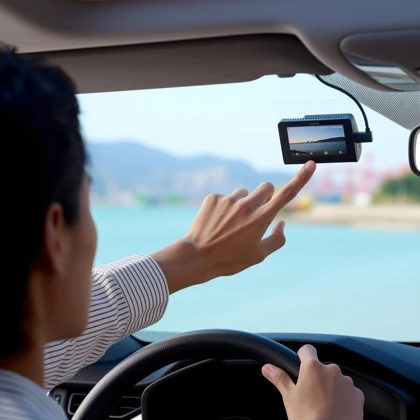 دوربین ثبت وقایع خودرو هفتاد مای 70mai مدل A810S-2 با GPS داخلی