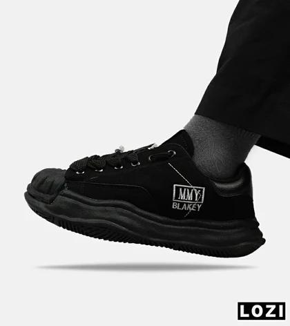 کفش کتانی مردانه مشکی ADIDAS BLAKEY MMY LOW SNEAKER