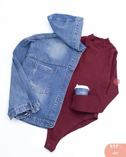 بادی آستین بلندیقه پنج سانت 9940