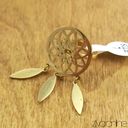 انگشتر طرح دریم کچر 30007