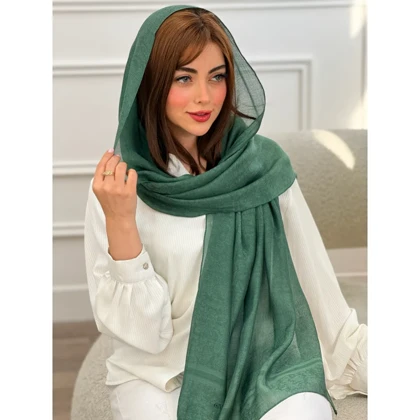 شال ابریشم لیزری طرح ترمه