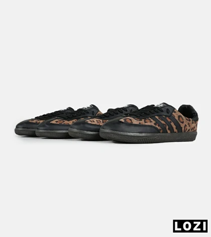 کفش کتانی زنانه پلنگی ADIDAS Samba مدل 7369