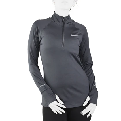 استرج نیم زیپ زنانه نایک مدل SRN-2B1286 طوسی تیره