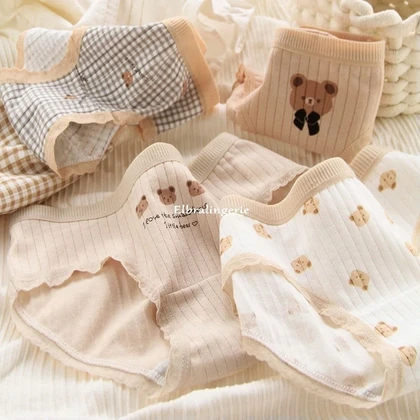 شورت کبریتی زنانه خرس قهوه ای Teddy bear