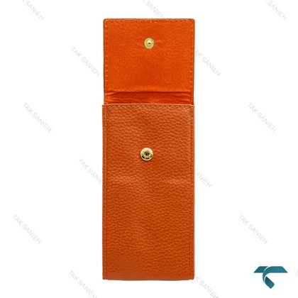 بگ مسافرتی ساعت مچی چرمی عسلی TWB-Orange-7358-U