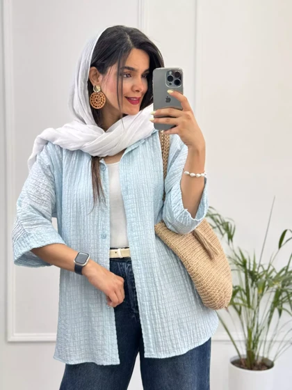 مانتو شومیزی ساوانا