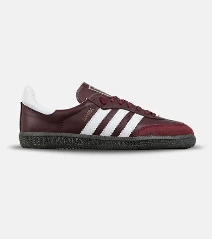 کفش کتانی مردانه و زنانه زرشکی ADIDAS Samba