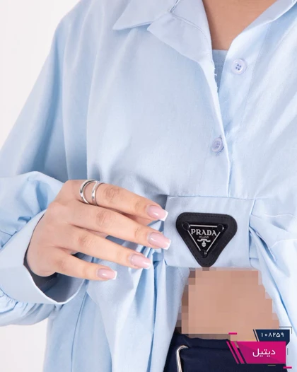 کراپ شومیز خفاشی OXEGEN/PRADA