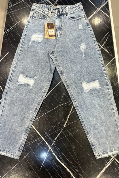 مام استایل زنانه آبی(6016B)