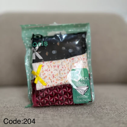 پک 3 عددی شورت اسلیپ زنانه/ سایز Xl
