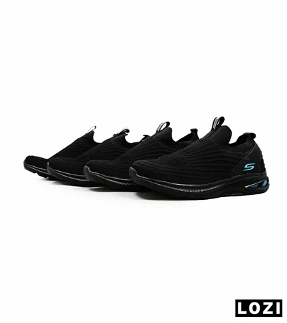 کفش کتانی طبی ورزشی مشکی SKECHERS GoWalk 5 V2