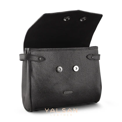 کیف دوشی و دستی زنانه چرم یلسان مدل ماژولار ستا کد 214-MC