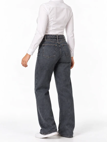 شلوار جین 300015276 Twin Belt