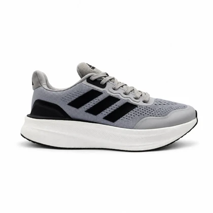کفش و کتانی مردانه مدل آدیداس ADIDAS رنگ طوسی مشکی کد 30093