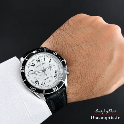 ساعت مچی مردانه برند مونت بلانک سه موتور مدل DO1155