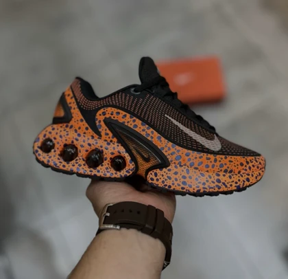 کتانی ویتنامی نایک ایرمکس دی ان سافاری مشکی نارنجیNike Air Max DN SE Premium Safari