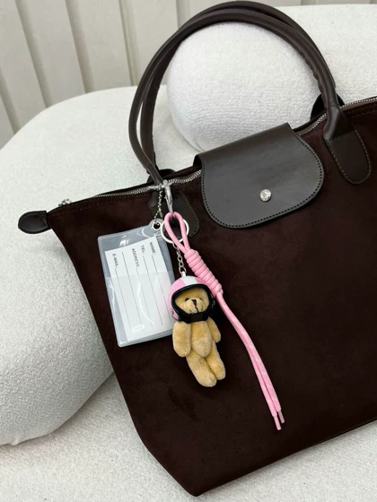 چارم بگ pink teddy