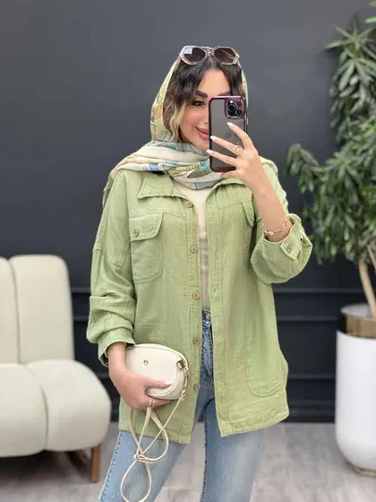 مانتو چهار جیب مهلا