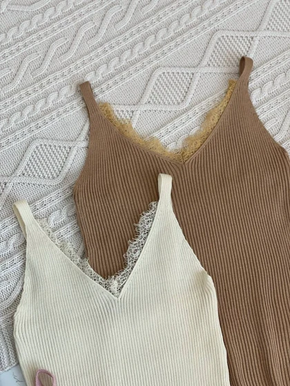 تاپ بافت کبریتی یقه گیپور کد 2162