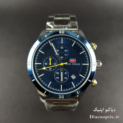 ساعت مچی مردانه اورجینال موتور ژاپنی برند مینی فوکوس سه موتور مدل Mf0403G.02