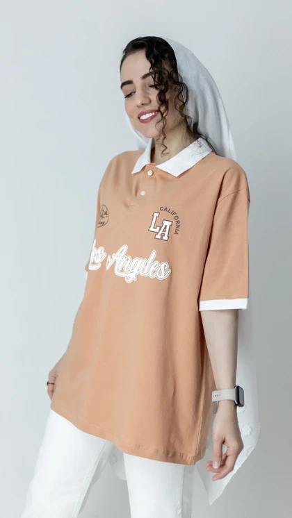 تیشرت باکسی LA