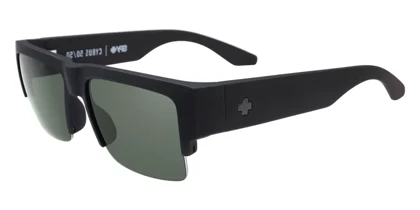 عینک آفتابی اسپای SPY Cyrus 5050 Soft Matte Black - HD Plus Gray Green Polar