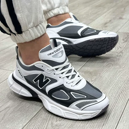 کفش و کتانی مردانه مدل نیوبالانس NEWBALNANCE رنگ طوسی