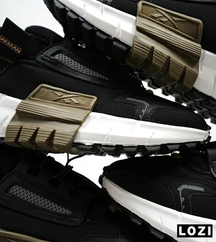 کفش کتانی مشکی سفید ریباک Reebok Zig Kinetica 2.5 Edge