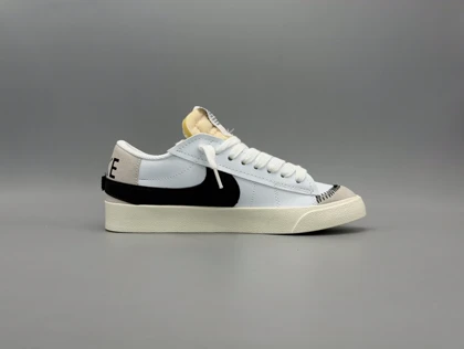کتانی نایکی بلیزر لو جامبو سفید مشکی/ Nike Blazer low Jumbo