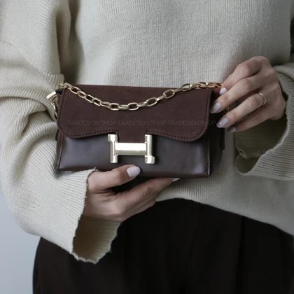 کیف زنانه مجلسی جیر مدل لوین