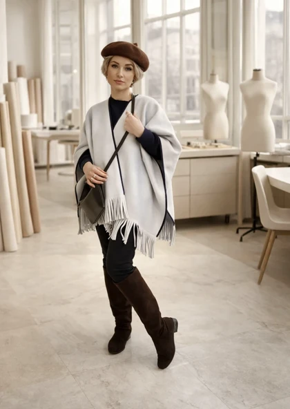 پانچو سرخپوستی بلو رژ