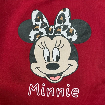 کراپ دامن دخترانه میکی پلنگی