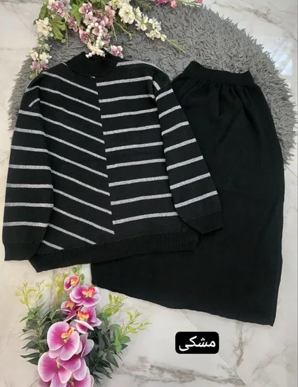 بلوز دامن بافت کد 80755