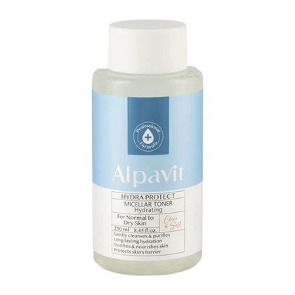 محلول پاک کننده پوست خشک آلپاویت 250 میل