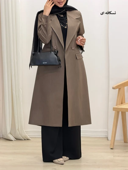 4278-مانتو مزونی ناتلی