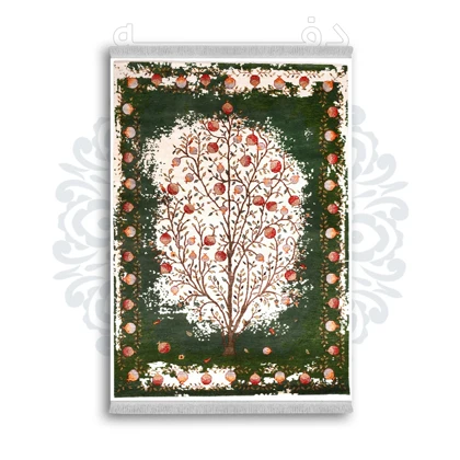 *جدید* فرشینه از جنس پارچه شانل مخمل ترک طرح فانتزی برند دفه کد 535