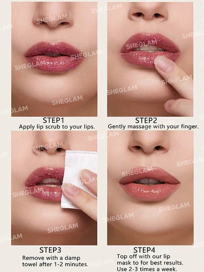 ست اسکراب لب مولتی کالر شیگلم LIP SERVICE SCRUB SET