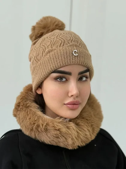شال و کلاه رینگی c